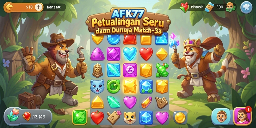 Gameplay seru AFK77 dengan grafis menawan.