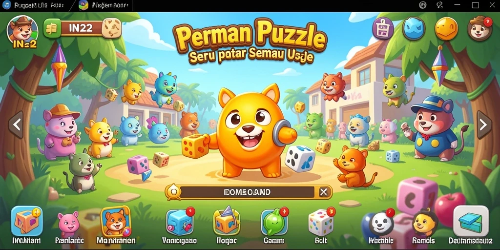 Screenshot utama IN22 menampilkan gameplay yang menarik dan penuh tantangan.