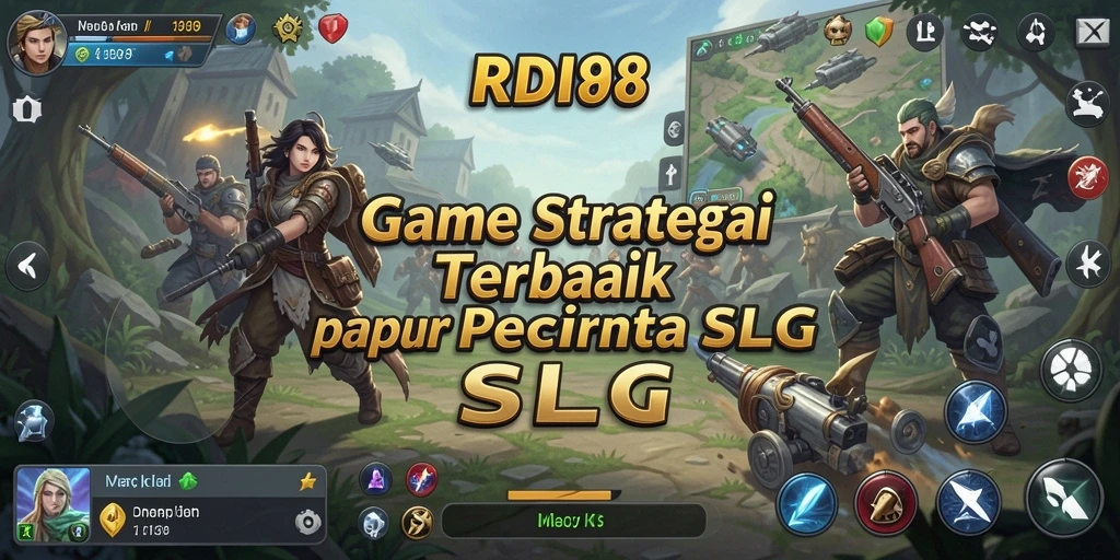 Screenshot RDI88 menampilkan konflik seru dan strategi membangun kerajaan.