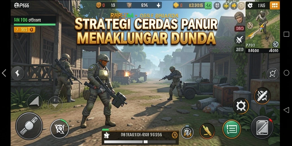 Tangkapan layar gameplay RP66 dengan pertempuran taktis yang mendebarkan.