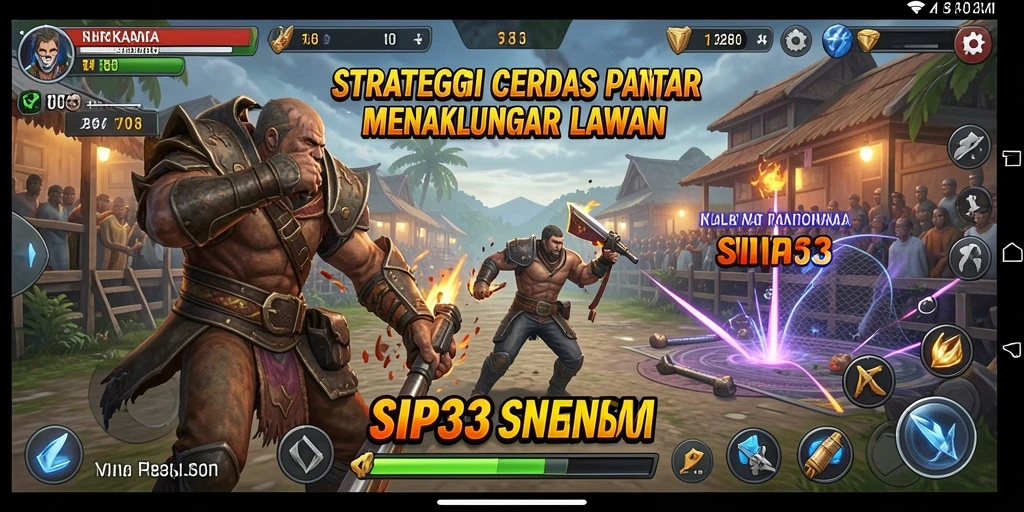 Tampilan menegangkan dari pertempuran strategi dalam SIP33.