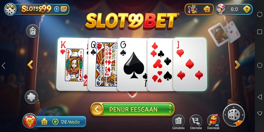 SLOT99BET menampilkan gameplay domino yang seru dan interaktif.